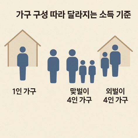 가구수에 따라 달라질 수 있다