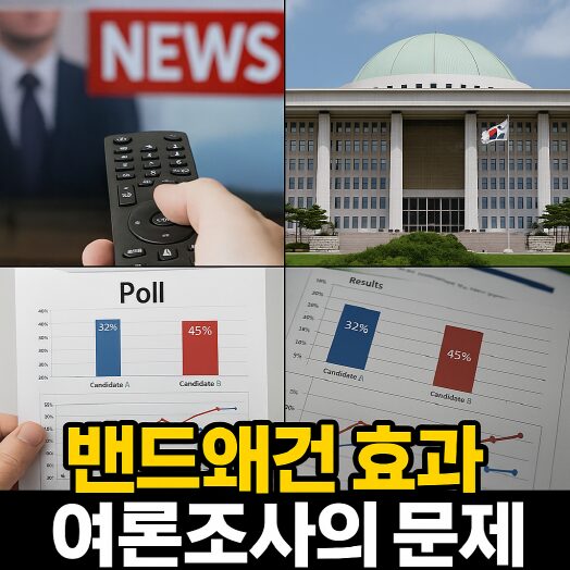 여론조사의 문제 밴드왜건 효과