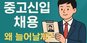 중고신입 채용 왜 늘어날까?