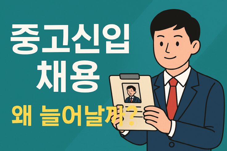 중고신입 채용의 장단점, 청년 취업난과 연결된 진짜 문제 1 중고신입 채용 왜 늘어날까?