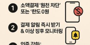 소액결제 피해 예방법