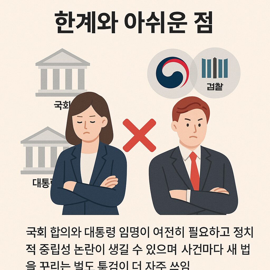 상설특검 한계와 아쉬운 점