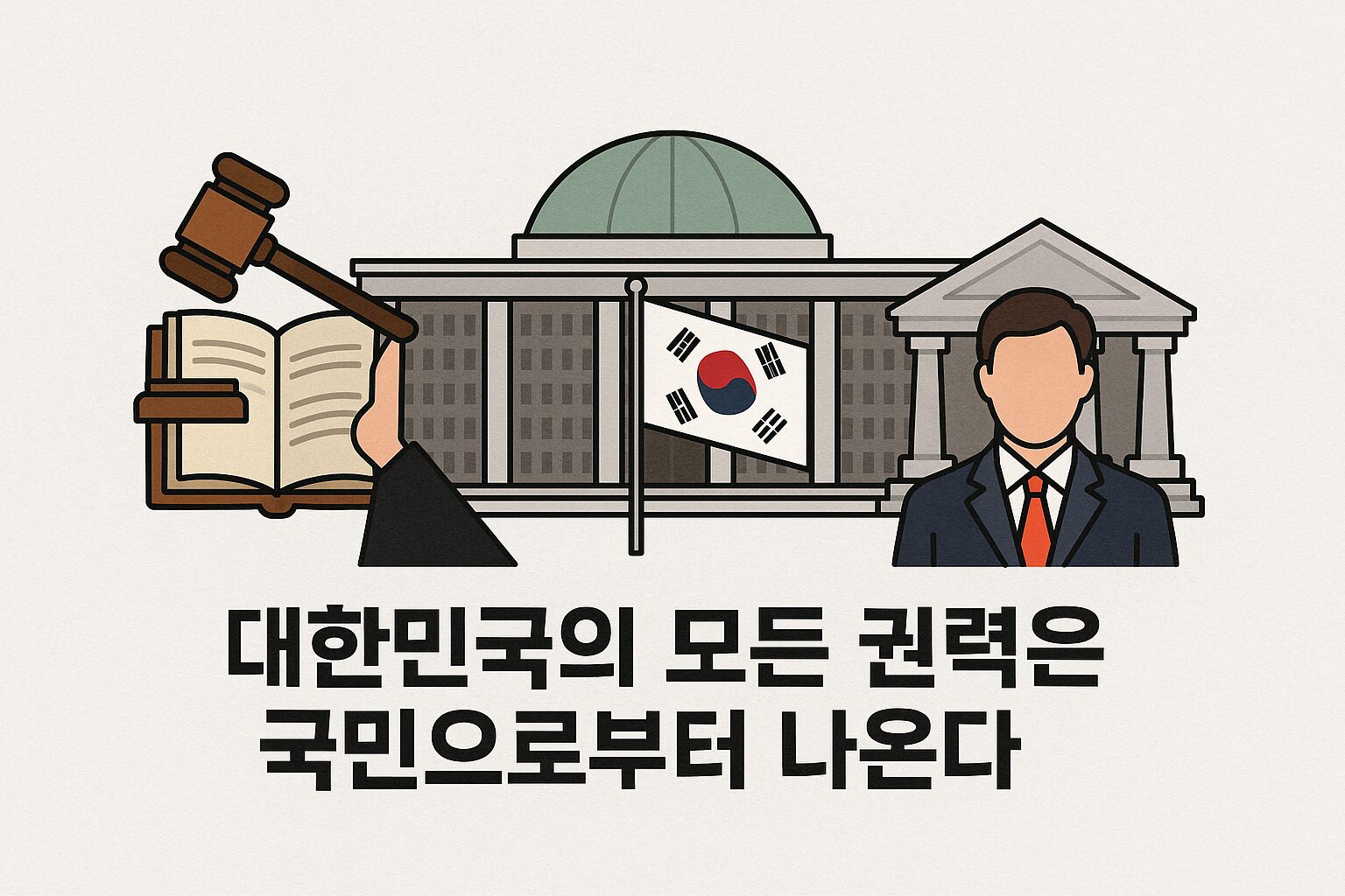 대법원, ‘내란 특별법’에 제동…사법부 독립 vs 국민의 뜻 3 대한민국 권력은 국민으로부터 나온다 헌법 정신