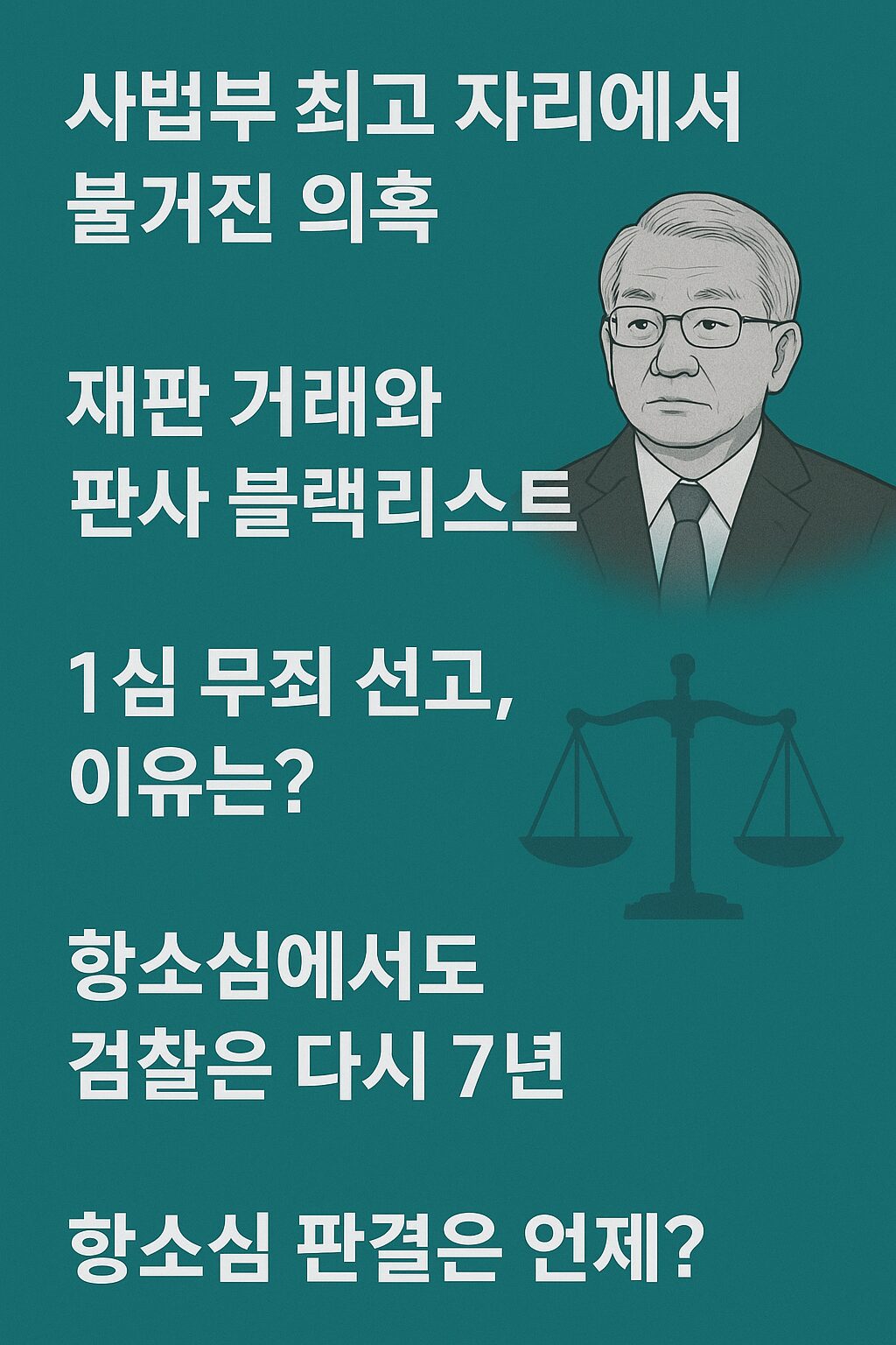 양승태 전 대법원장 사법농단 의혹과 재판 쟁점 정리