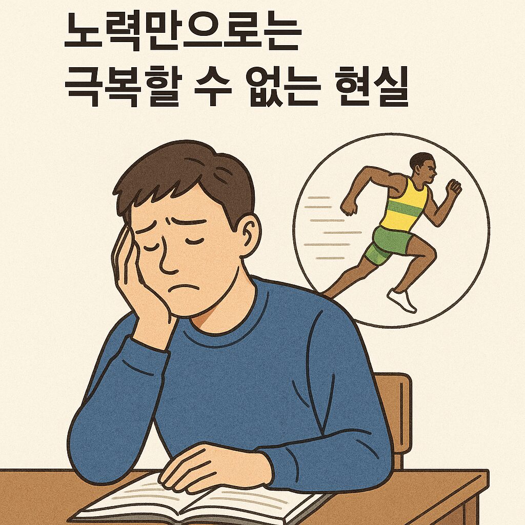 노력만으로 극복할 수 없는 현실