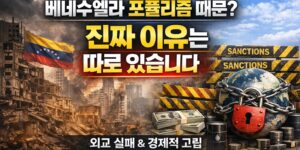 베네수엘라 포퓰리즘 논란과 인플레이션의 진짜 원인을 설명하는 썸네일 이미지